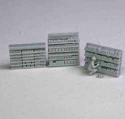 Convenience store shelf set